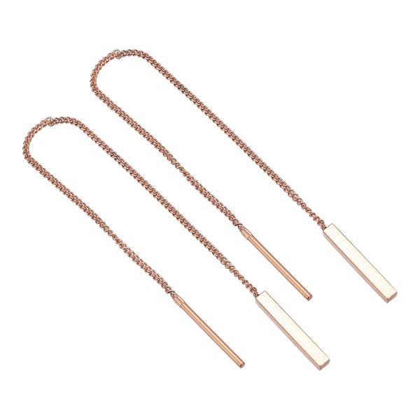 1pair new fashion long tassel earrings stainless steel drop earrings for women decoration three color earring fashion jewelry, Silver
1pair new fashion long tassel earrings stainless steel drop earrings for women decoration three color earring fashion jewelry, Silver