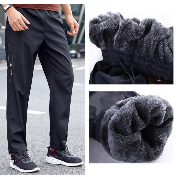 grandwish men's winter pants windproof jogger's men thick trousers warm inside fleece pants male casual sprotwaar,ga124, Black
grandwish men's winter pants windproof jogger's men thick trousers warm inside fleece pants male casual sprotwaar,ga124, Black