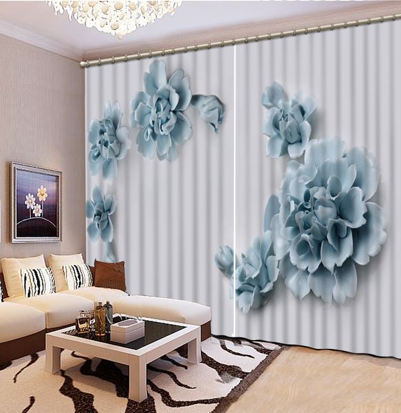 3d digital print gray flowers blackout curtain bedroom modern thick living room window made home decor drapes
3d digital print gray flowers blackout curtain bedroom modern thick living room window made home decor drapes