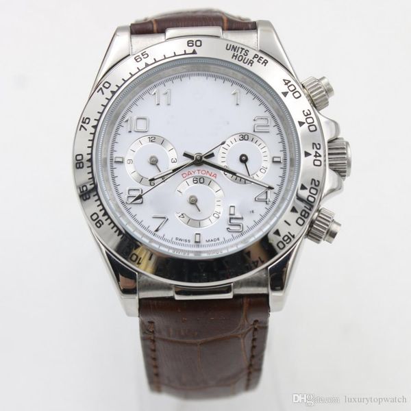 2019 mens watch 40mm automatic machinery small dial work stainless steel bezel wrist watches watch model ing, Slivery;brown
2019 mens watch 40mm automatic machinery small dial work stainless steel bezel wrist watches watch model ing, Slivery;brown