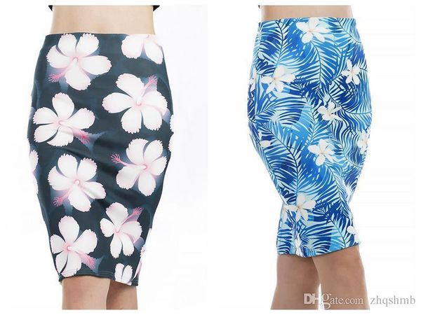 women skirt above knee hip wrap empire elegant ladies tight split wrap blue navy dress flower print digital casual pencil dresses size m l, Black 
women skirt above knee hip wrap empire elegant ladies tight split wrap blue navy dress flower print digital casual pencil dresses size m l, Black