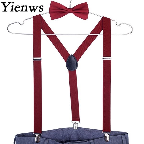 yienws burgundy bow tie and suspenders for men women wedding party pink bowtie braces red black tirantes mujer bretels yia141, Black;white
yienws burgundy bow tie and suspenders for men women wedding party pink bowtie braces red black tirantes mujer bretels yia141, Black;white