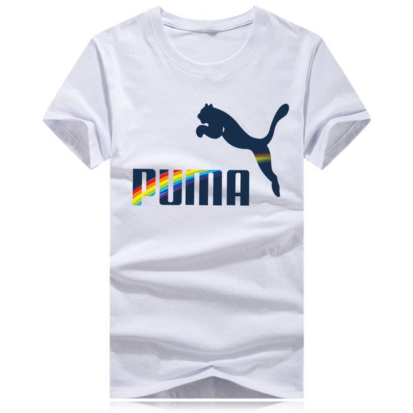 men t shirt 2020 summer new designer tshirts luxury tshirt short sleeve tees rainbow print tees, White 
men t shirt 2020 summer new designer tshirts luxury tshirt short sleeve tees rainbow print tees, White
