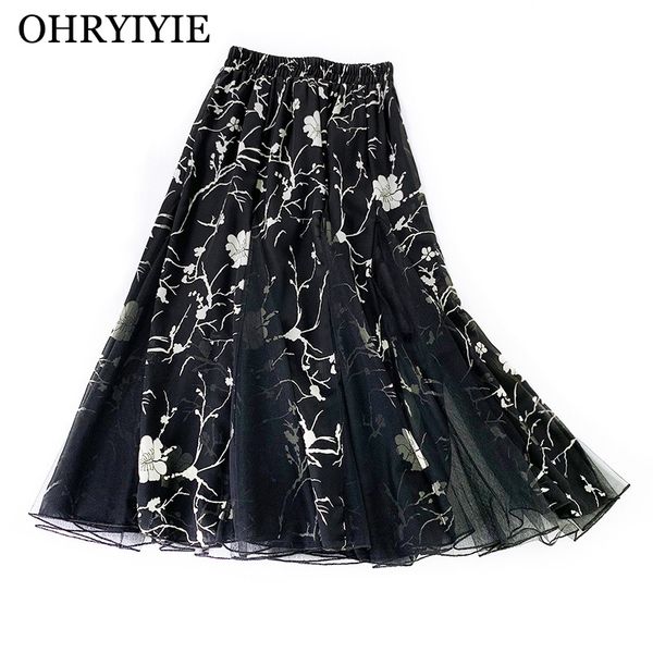 ohryiyie black vintage floral printed skirts women 2019 spring summer long print chiffon skirt female patchwork tulle skirt ws98
ohryiyie black vintage floral printed skirts women 2019 spring summer long print chiffon skirt female patchwork tulle skirt ws98