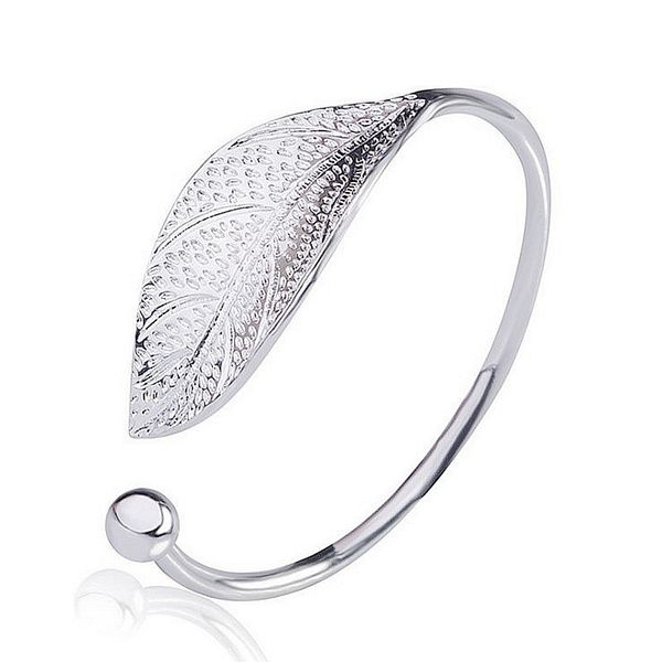 explosive craft jewelry small fresh fashion silver jewelry gift leaf bracelet creative opening leaf bracelet woman, Black
explosive craft jewelry small fresh fashion silver jewelry gift leaf bracelet creative opening leaf bracelet woman, Black