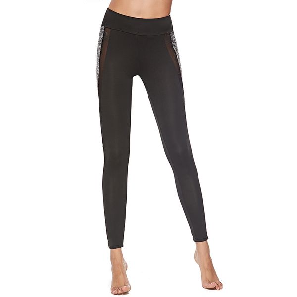 fashion push up fintess leggings women workout leggings female slim mesh patchwork jeggings, Black
fashion push up fintess leggings women workout leggings female slim mesh patchwork jeggings, Black