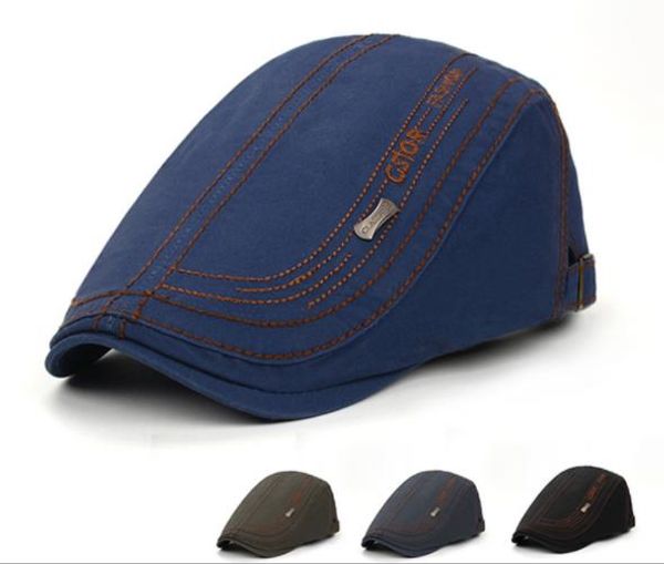 spring summer solid color newsboy caps men washed denim cotton flat peaked cap women painter beret hats, Blue;gray
spring summer solid color newsboy caps men washed denim cotton flat peaked cap women painter beret hats, Blue;gray
