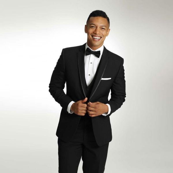 selling black mens suits three pieces groomsmen wedding tuxedos notched lapel groom suit with jacket pants vest prom blazers, Black;gray
selling black mens suits three pieces groomsmen wedding tuxedos notched lapel groom suit with jacket pants vest prom blazers, Black;gray