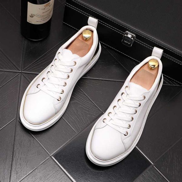british fashion mens white shoes comfortable summer platform shoe lace up genuine leather sneakers zapatos de hombre footwear, Black
british fashion mens white shoes comfortable summer platform shoe lace up genuine leather sneakers zapatos de hombre footwear, Black