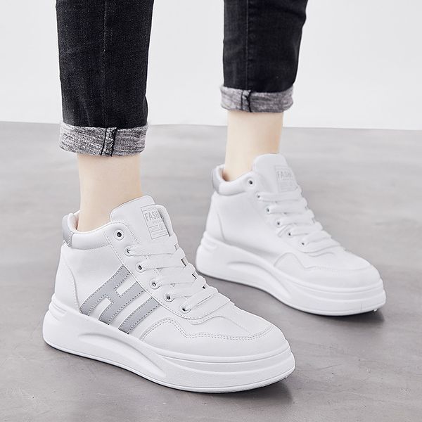 high-board shoe students versitile fashion women's shoes 2019 autumn & winter new style casual online celebrity reflective m, Black
high-board shoe students versitile fashion women's shoes 2019 autumn & winter new style casual online celebrity reflective m, Black
