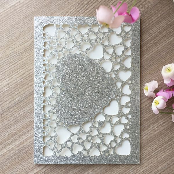 45pcs /lot big heart invitation card with wedding glitter paper father's day birthday party invitations supplies, Black
45pcs /lot big heart invitation card with wedding glitter paper father's day birthday party invitations supplies, Black
