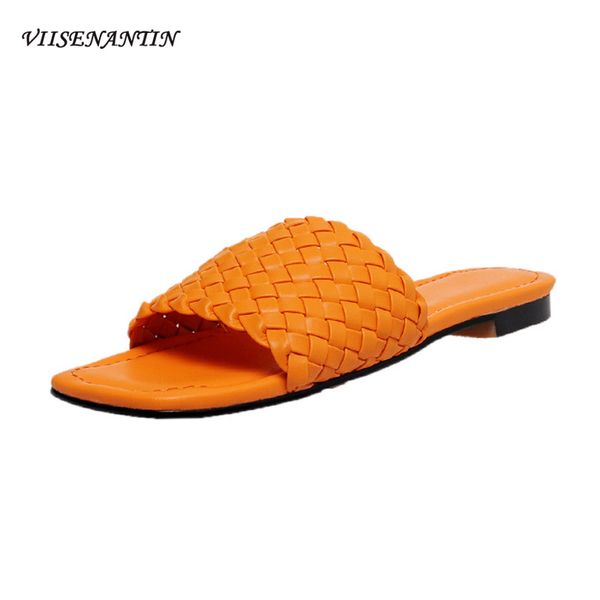 2020 мода flat-тапочки мулы solid color плетение squared toe open toe пляжная обувь lady открытый повседневный горячие продаем слайды дизайн, Black
2020 мода flat-тапочки мулы solid color плетение squared toe open toe пляжная обувь lady открытый повседневный горячие продаем слайды дизайн, Black