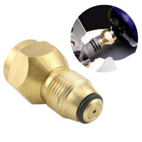 propane refill adapter lp gas 1 lb cylinder tank couple heater 100% brass outdoor camping stove furnace connector cylinder
propane refill adapter lp gas 1 lb cylinder tank couple heater 100% brass outdoor camping stove furnace connector cylinder