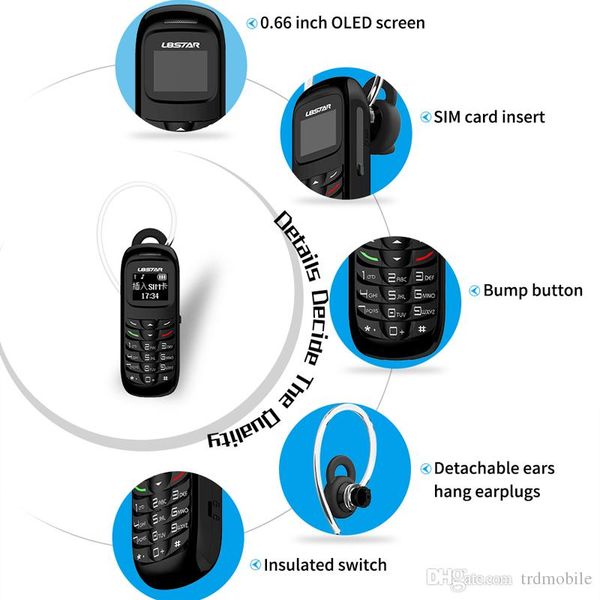 magic mini bluetooth handset phone 0.66" unlocked mini mobile phone bluetooth earphone dialer with sim card mp3 player 160 hours gsm 4
magic mini bluetooth handset phone 0.66" unlocked mini mobile phone bluetooth earphone dialer with sim card mp3 player 160 hours gsm 4
