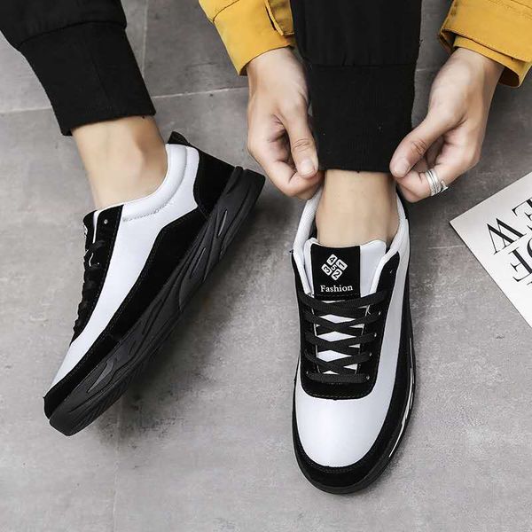 2020 spring new black small shoes korean thick-soled men's shoes retro wild color matching white shoes gt006
2020 spring new black small shoes korean thick-soled men's shoes retro wild color matching white shoes gt006