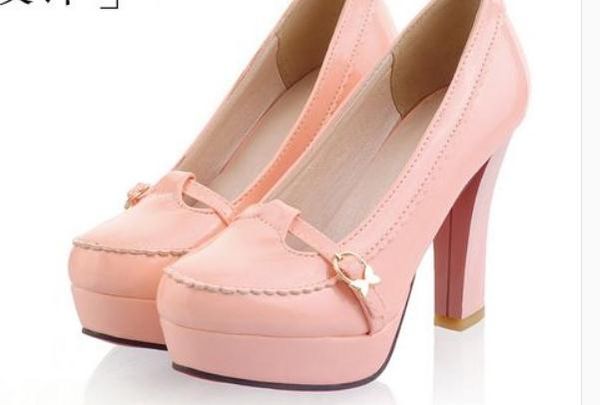 2019 women's shoes in spring and autumn with new style high heel coarse heel round head waterproof table bowknot@1017, Black
2019 women's shoes in spring and autumn with new style high heel coarse heel round head waterproof table bowknot@1017, Black