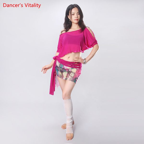 net yarn belly dance exercise clothing set 2pcs 2018 new costumes belly dance set women ing, Black;red
net yarn belly dance exercise clothing set 2pcs 2018 new costumes belly dance set women ing, Black;red
