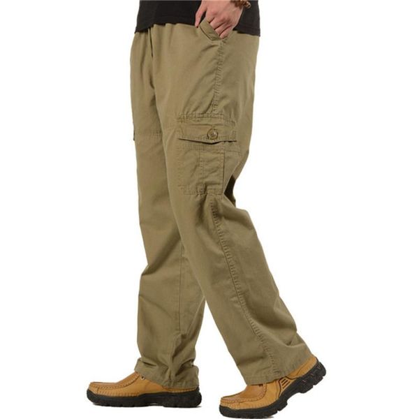 new fashion spring casual pants men cargo pants cotton loose trousers mens overalls fashion super large size, Black
new fashion spring casual pants men cargo pants cotton loose trousers mens overalls fashion super large size, Black