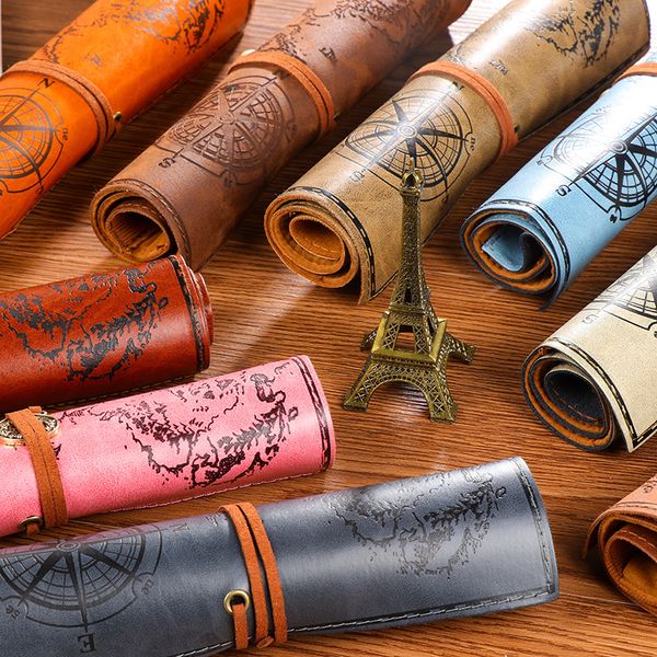 vintage retro vintage coiled pencil cases roll leather pu pen bag pouch for make up cosmetic stationery bag c9 d10
vintage retro vintage coiled pencil cases roll leather pu pen bag pouch for make up cosmetic stationery bag c9 d10