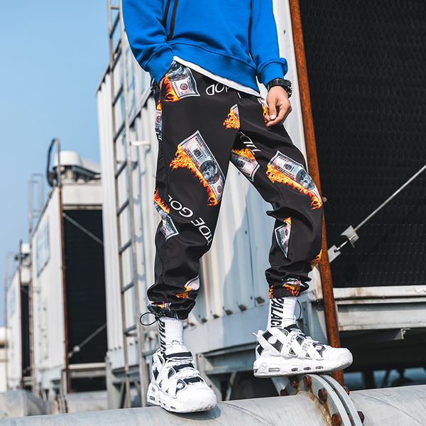 streetwear casual jogger pants men designer printing spring lightweight mens harem pants hip hop men trousers, Black
streetwear casual jogger pants men designer printing spring lightweight mens harem pants hip hop men trousers, Black