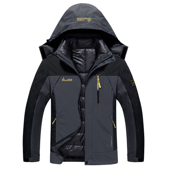 6xl men's winter brand 2 pieces inside cotton-padded jackets outdoor sport waterproof coats hiking camping ski male jacket va032, Blue;black
6xl men's winter brand 2 pieces inside cotton-padded jackets outdoor sport waterproof coats hiking camping ski male jacket va032, Blue;black