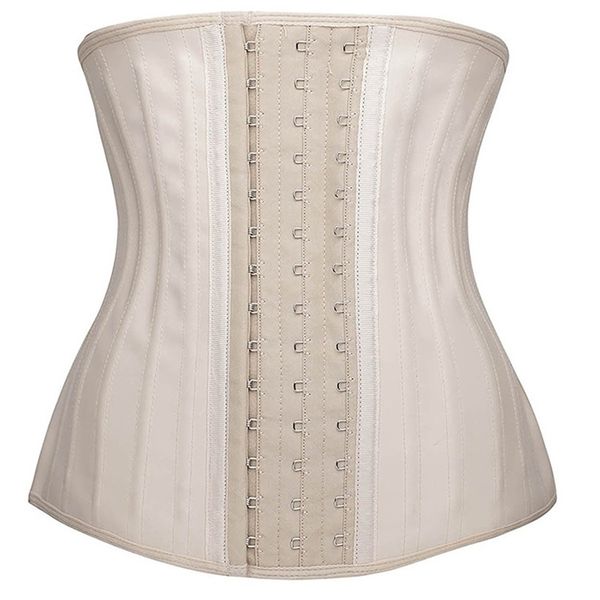waist trainer for women 25 steel-boned longline duty waist training corsets cinher body shaper sports girdle, Black;white
waist trainer for women 25 steel-boned longline duty waist training corsets cinher body shaper sports girdle, Black;white