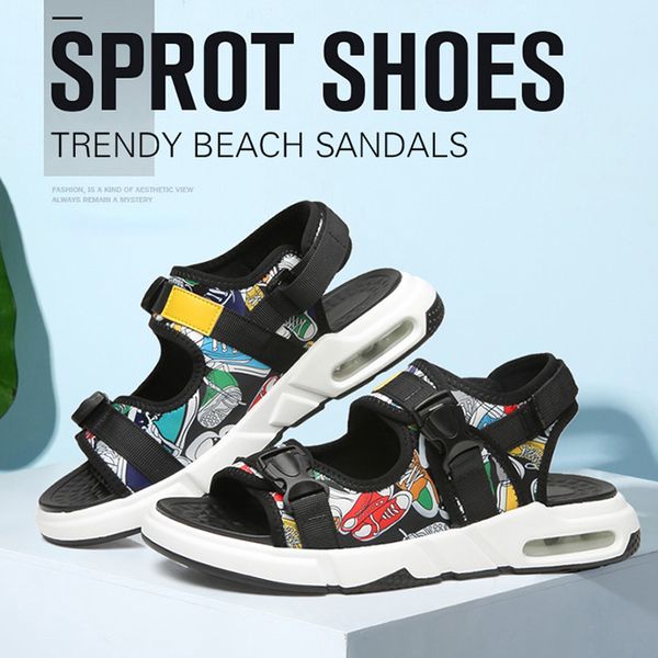 summer outdoor men sandals non-slip new beach men casual shoes athletic shoe breathable sport sandals open toe 
summer outdoor men sandals non-slip new beach men casual shoes athletic shoe breathable sport sandals open toe