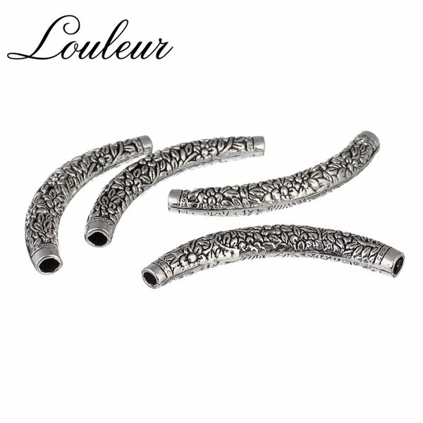 louleur 10pcs/lot antique silver filigree carve curve tube spacer charm fit statement necklace bracelet diy jewelry making
louleur 10pcs/lot antique silver filigree carve curve tube spacer charm fit statement necklace bracelet diy jewelry making