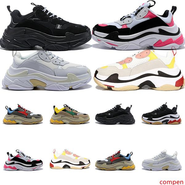 tripler s dad 17fw designers shoes women men luxury casual shoes tripe white black pink golden star women mens sports trainer sneakers
tripler s dad 17fw designers shoes women men luxury casual shoes tripe white black pink golden star women mens sports trainer sneakers