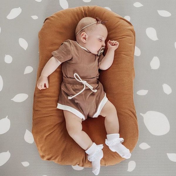 children baby fashion clothing set child casual solid color t-shirts + shorts two piece sets boys girls brand clothing suits wholesale, White
children baby fashion clothing set child casual solid color t-shirts + shorts two piece sets boys girls brand clothing suits wholesale, White