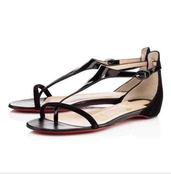 summer red bottom athena sandals sneakers flat patent leather suede comfortable sandals ankle strap lady walking factory online shop, Black
summer red bottom athena sandals sneakers flat patent leather suede comfortable sandals ankle strap lady walking factory online shop, Black