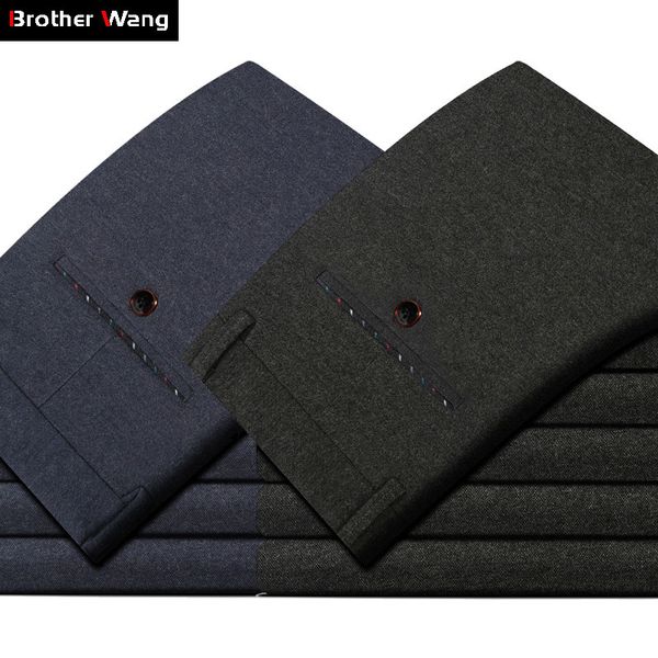 2020 new men's sanded casual pants business fashion solid color classic style stretch fit trousers male khaki black coffee navy
2020 new men's sanded casual pants business fashion solid color classic style stretch fit trousers male khaki black coffee navy