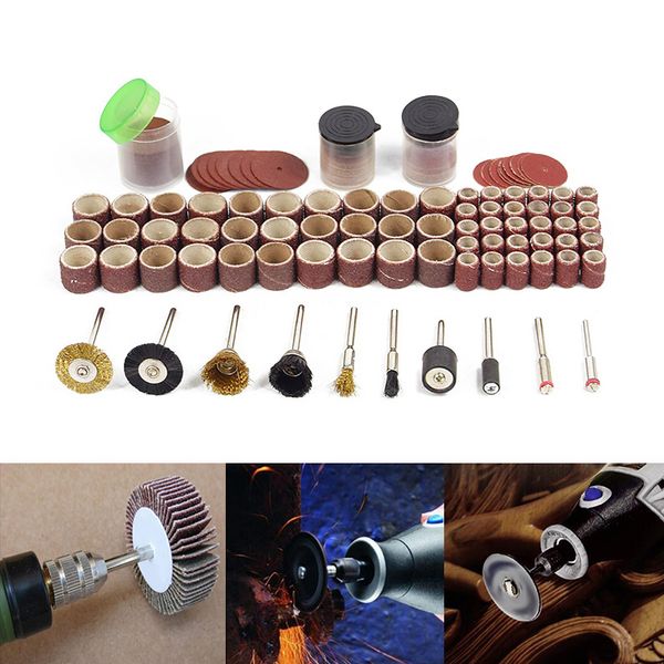 150pcs rotary tool accessory bit set suit 1/8" shank multifunction grinding polishing for rotary machine
150pcs rotary tool accessory bit set suit 1/8" shank multifunction grinding polishing for rotary machine