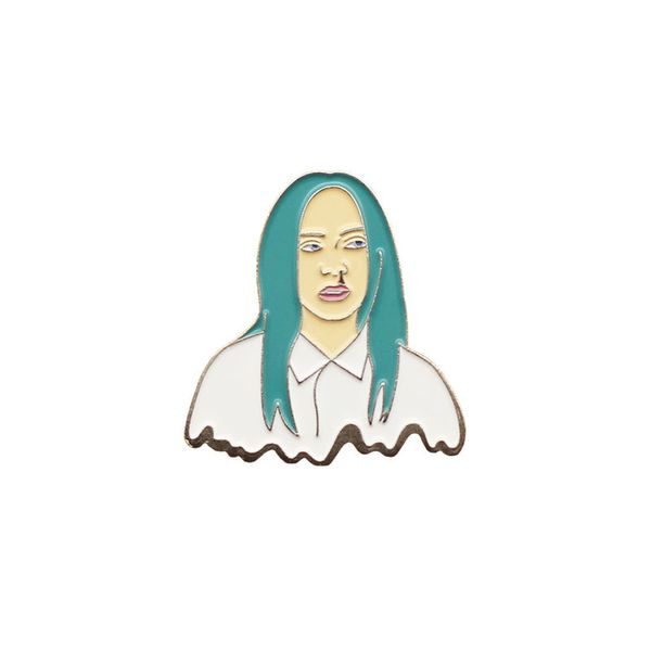 popular billie eilish pin cartoon brooch enamel funny badge backpack denim clothes pins and brooches gift for women and men fans, Gray
popular billie eilish pin cartoon brooch enamel funny badge backpack denim clothes pins and brooches gift for women and men fans, Gray