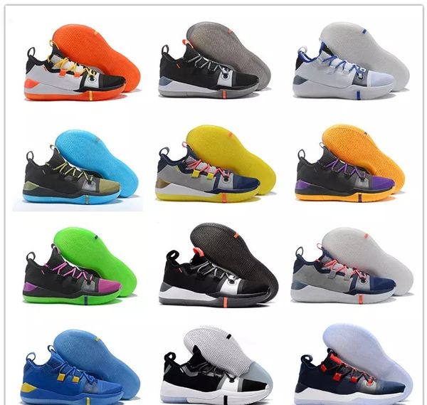 2018 New Kobe AD React Exodus Derozan Black Silver Purple Pink Basketball Shoes High quality KB Mens Trainers Sports Sneakers Size7-12
2018 New Kobe AD React Exodus Derozan Black Silver Purple Pink Basketball Shoes High quality KB Mens Trainers Sports Sneakers Size7-12