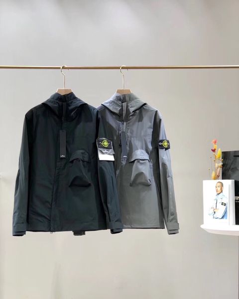 19fw luxuriou brand de ign compa tech coat windbreaker jacket men women ca ual treetwear weat hirt outdoor hirt, Gray;blue
19fw luxuriou brand de ign compa tech coat windbreaker jacket men women ca ual treetwear weat hirt outdoor hirt, Gray;blue