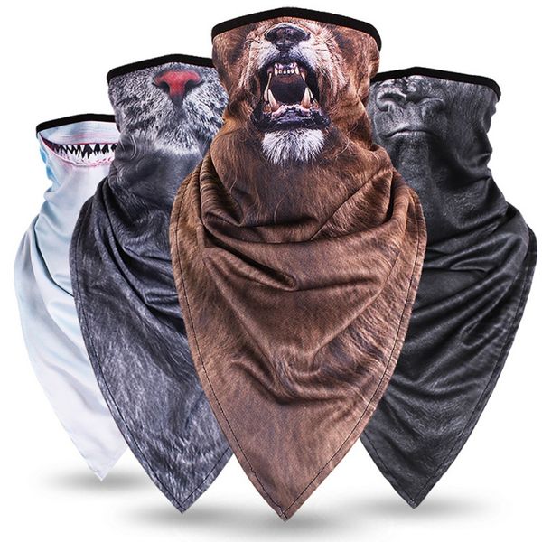 cool cycling accessories animal print triangle mask uv-protection quick dry windproof breathable for cycling hiking, Black
cool cycling accessories animal print triangle mask uv-protection quick dry windproof breathable for cycling hiking, Black