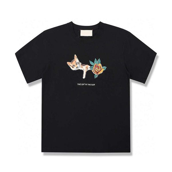 2020 весна лето престижное европа италия кошка и цветок tshirt моды мужской дизайнер футболки женщины хлопка с коротким рукавом, White;black
2020 весна лето престижное европа италия кошка и цветок tshirt моды мужской дизайнер футболки женщины хлопка с коротким рукавом, White;black
