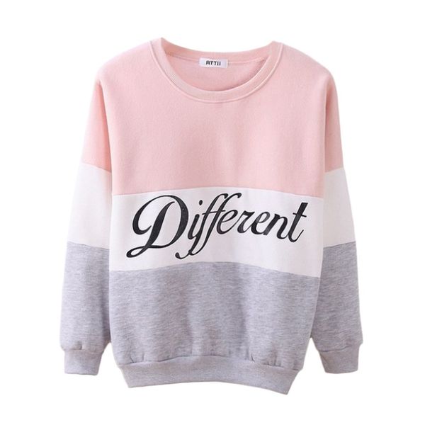 letter different printed women fleeve hoodies spring long sleeve sweatshirt patchwork o-neck pullovers sudaderas autumn winter, Black
letter different printed women fleeve hoodies spring long sleeve sweatshirt patchwork o-neck pullovers sudaderas autumn winter, Black