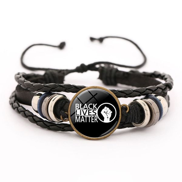 i can't breathe bracelet black lives matter pendant leather bracelet handmade string rope multi-layer bracelet jewelry bangles for men
i can't breathe bracelet black lives matter pendant leather bracelet handmade string rope multi-layer bracelet jewelry bangles for men