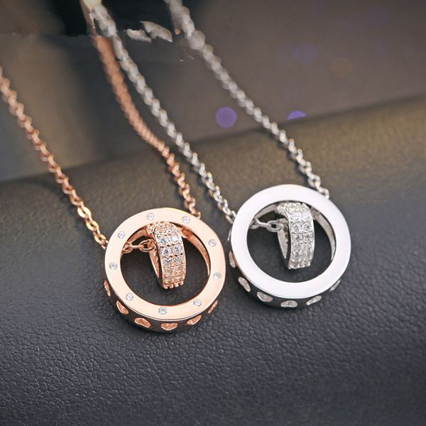 fashion necklaces 925 stertling silver jewelry woman female circle heart shine slider in love delicate daily wear 2020 1pc
fashion necklaces 925 stertling silver jewelry woman female circle heart shine slider in love delicate daily wear 2020 1pc