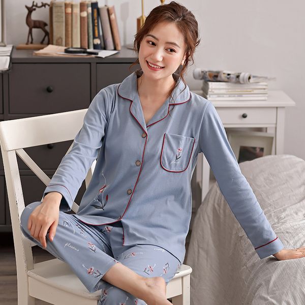 plus size pajamas sleepwear women cotton long sleeve round neck + pants 2 piece set pyjamas women flower pijama mujer 3xl, Black;red
plus size pajamas sleepwear women cotton long sleeve round neck + pants 2 piece set pyjamas women flower pijama mujer 3xl, Black;red