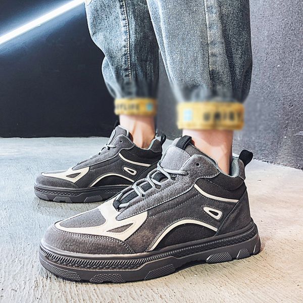 fashion men's casual flat bottom non-slip lightweight business shoes wild shoes, Black
fashion men's casual flat bottom non-slip lightweight business shoes wild shoes, Black