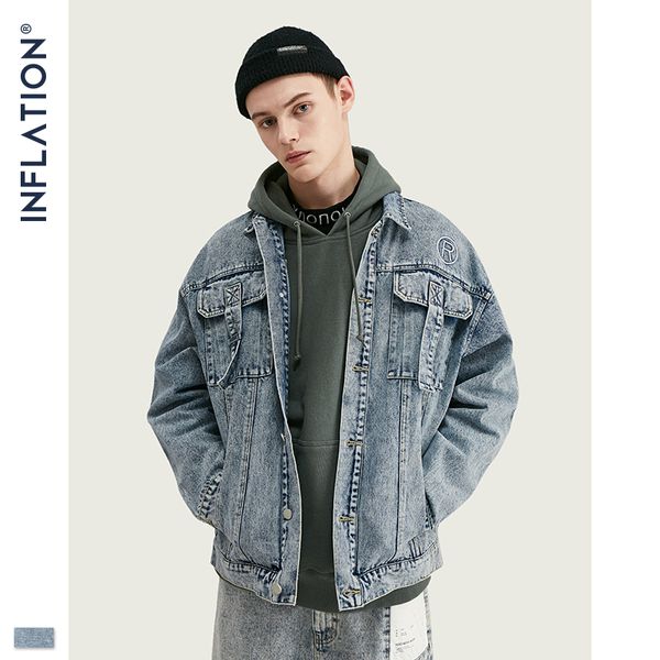 inflation men's hip hop embroidery jeans jacket men bck patchwork cloth jean jacket outerwear streetwear coat for couples 9741w, Black;brown
inflation men's hip hop embroidery jeans jacket men bck patchwork cloth jean jacket outerwear streetwear coat for couples 9741w, Black;brown