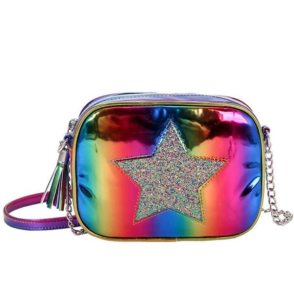 british fashion simple shoulder bags laser lady stars print chain colorful messenger bag ladies phone purse sac a main femme
british fashion simple shoulder bags laser lady stars print chain colorful messenger bag ladies phone purse sac a main femme
