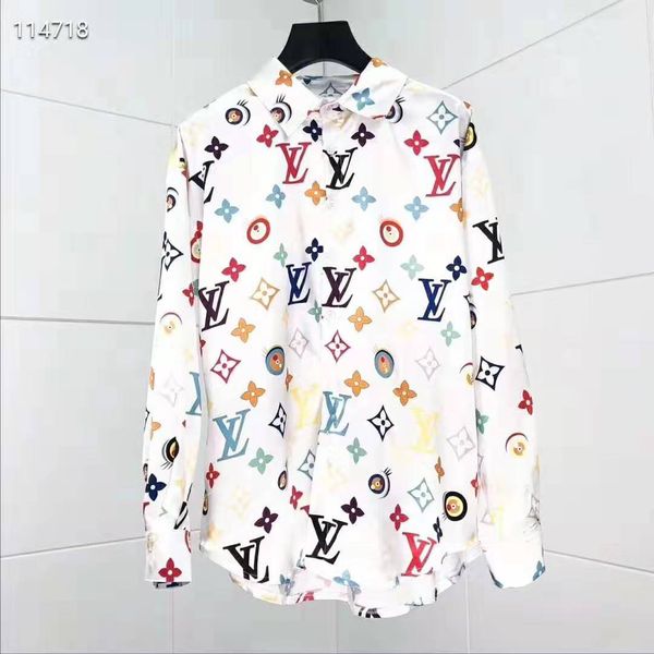 designer slim fit shirts medusa men =2019ss 3d gold floral print mens dress shirts long sleeved business casual shirts males clothes, White;black
designer slim fit shirts medusa men =2019ss 3d gold floral print mens dress shirts long sleeved business casual shirts males clothes, White;black