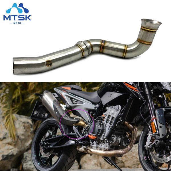 motorcycle exhaust modified link pipe middle mid pipe for 790 duke moto link 790 2018 2019
motorcycle exhaust modified link pipe middle mid pipe for 790 duke moto link 790 2018 2019