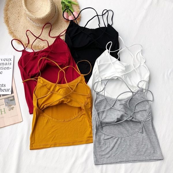 девушки sexy полым из коротких camis топы с отделено бюстгальтер женщины backless padding tops танки crop для гнездовой, White
девушки sexy полым из коротких camis топы с отделено бюстгальтер женщины backless padding tops танки crop для гнездовой, White