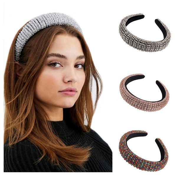 luxury za full rhinestone headband for women padded hairband black sliver wide hair hoop 2020 fashion headwear hair accessories, Golden;white
luxury za full rhinestone headband for women padded hairband black sliver wide hair hoop 2020 fashion headwear hair accessories, Golden;white