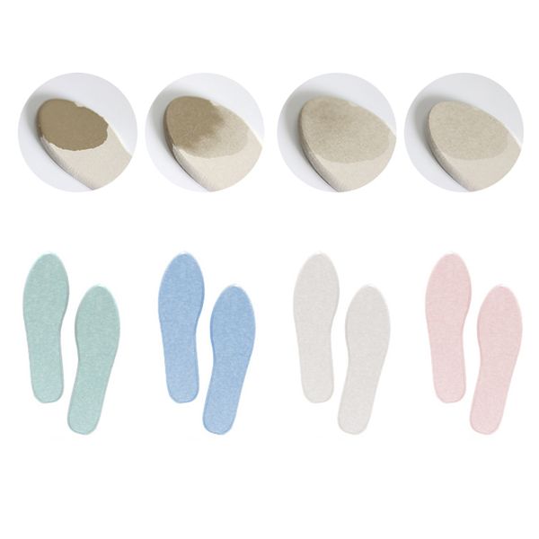 natural diatomaceous earth sport insoles moisture absorption men women daily, Black